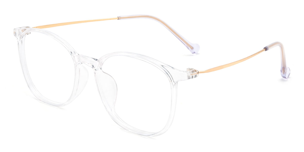 Clear Aurelle Glasses - Rectangle Glasses