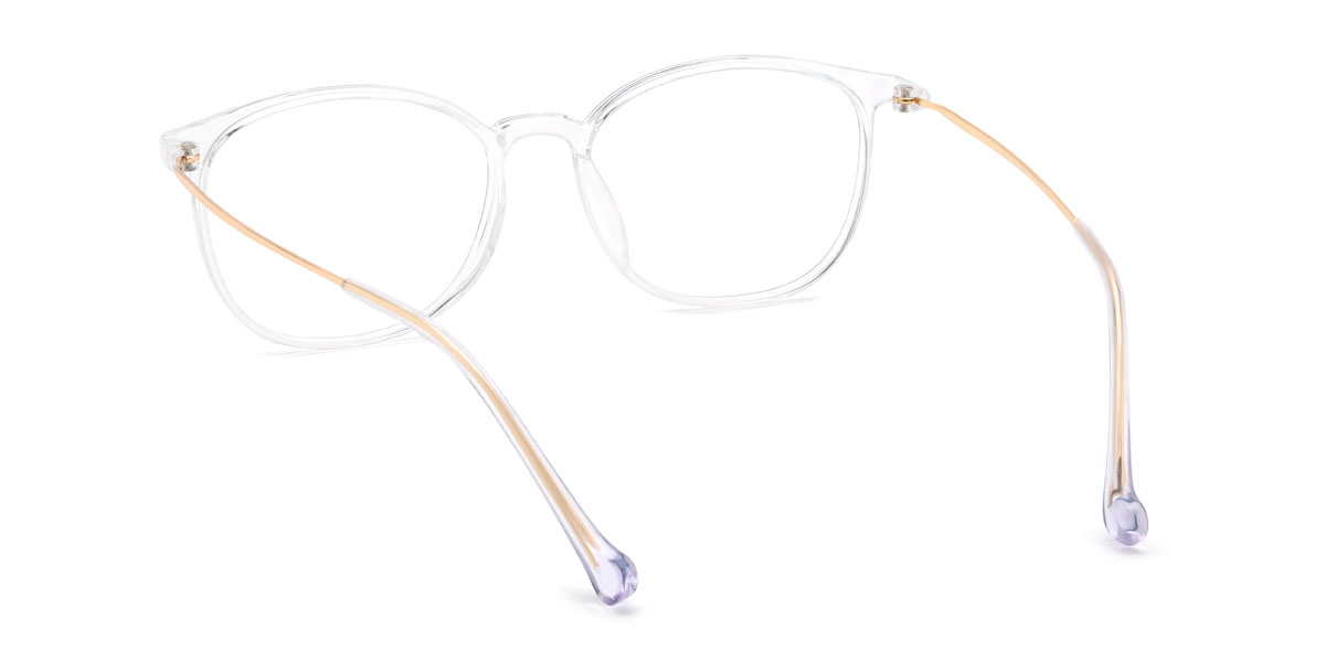 Clear Aurelle Glasses - Rectangle Glasses