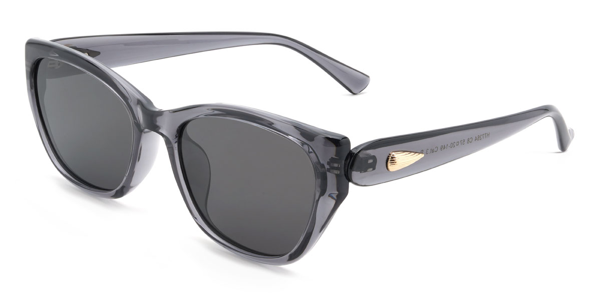 Grey Grey Athanasius Glasses - Rectangle Sunglasses
