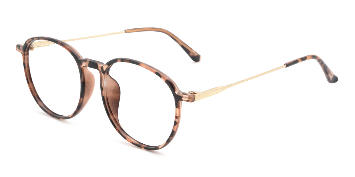 Ivory Tortoiseshell Medeea Glasses - Oval Glasses