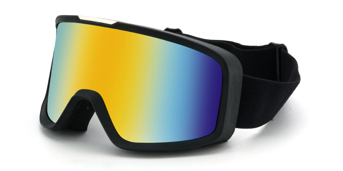 Black/Yellow-Blue Uriel Glasses - Ski Goggles
