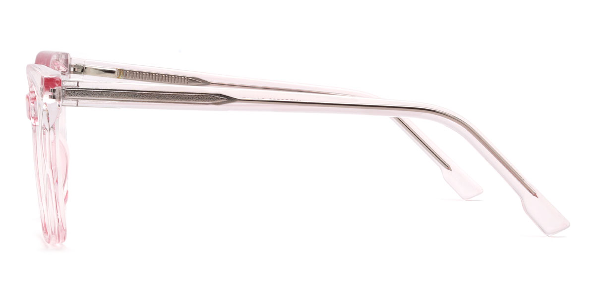 Light Pink Mercedes Glasses - Square Glasses