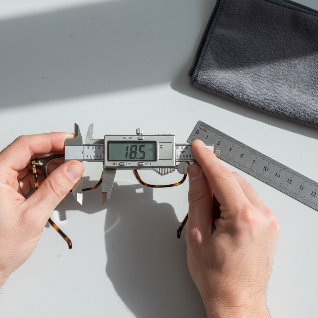 How to Measure Your Nose Bridge for Glasses
