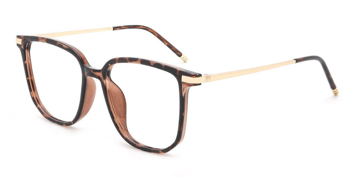 Tortoiseshell Martel Glasses - Square Glasses