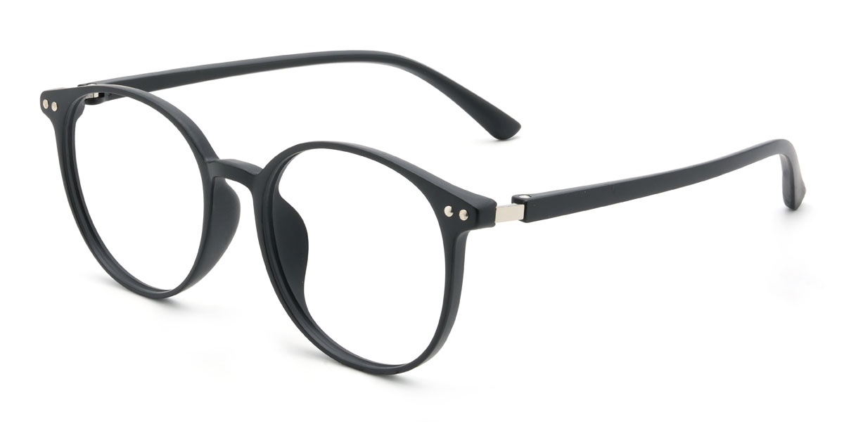 Black Deacon Glasses - Oval Glasses