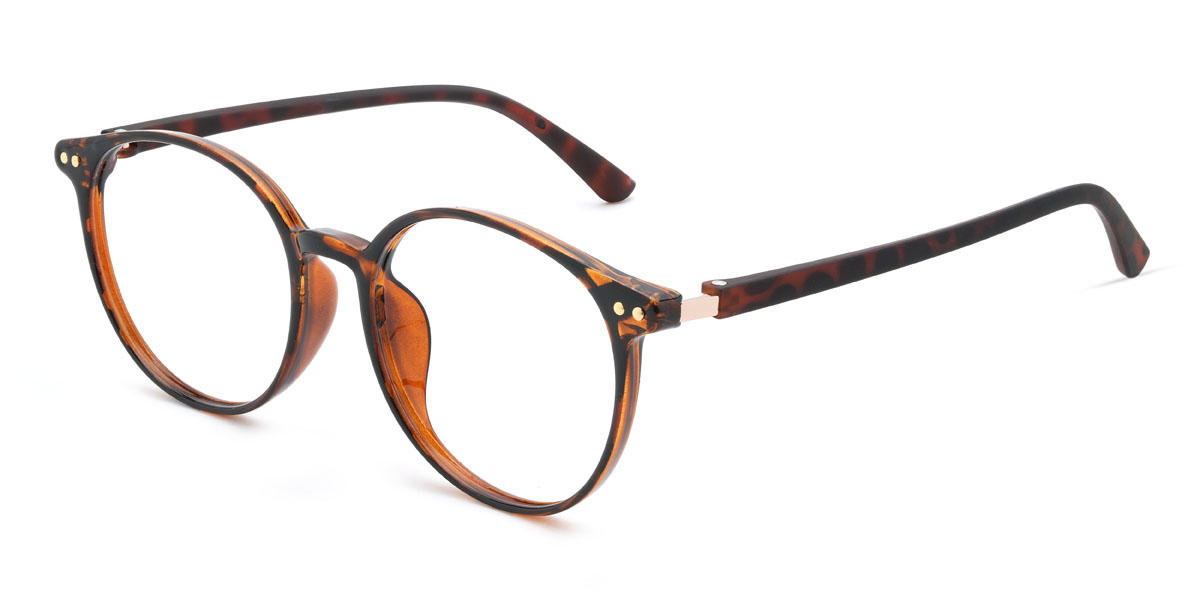 Tortoiseshell Deacon Glasses - Oval Glasses