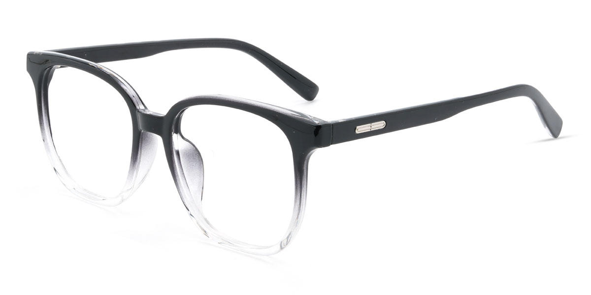 Black Clear Zico Glasses - Square Glasses