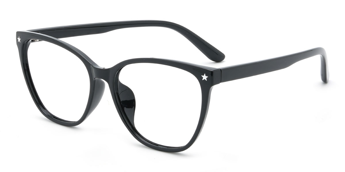 Black Mariza Glasses - Cat Eye Glasses