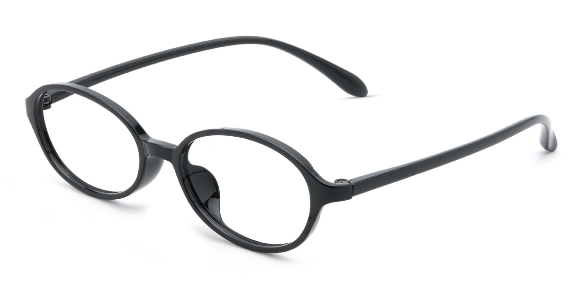 Black Florence Glasses - Oval Glasses