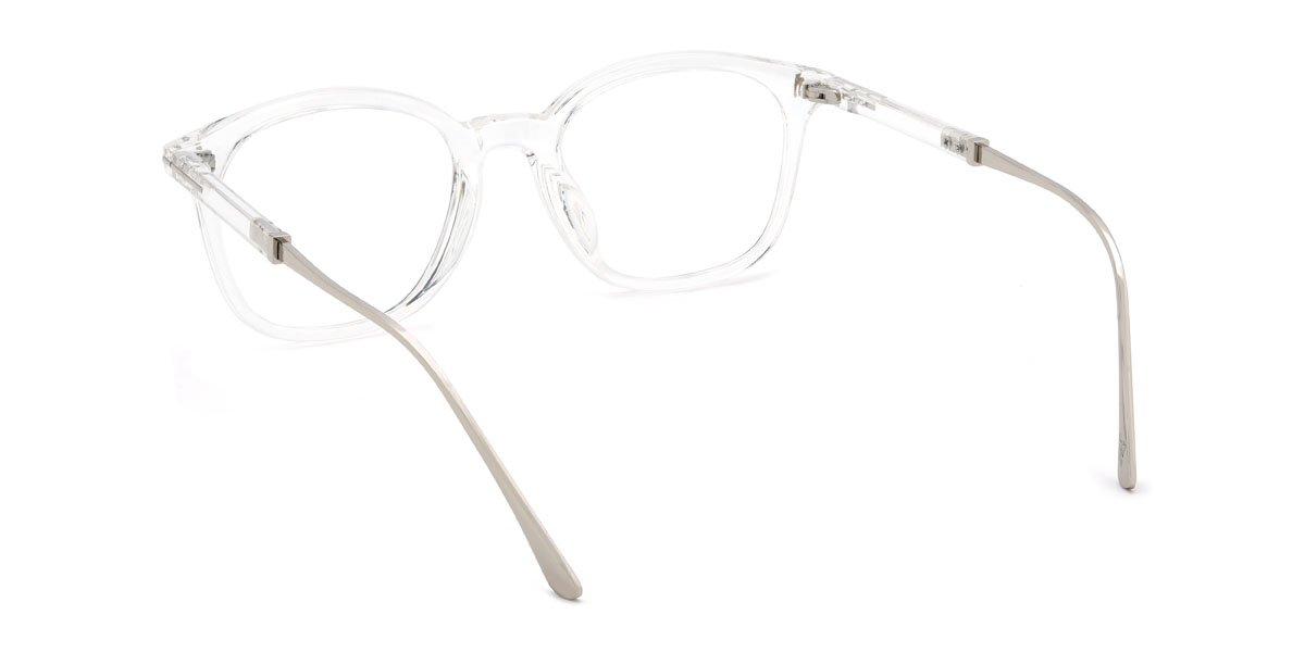 Clear Chinua Glasses - Oval Glasses