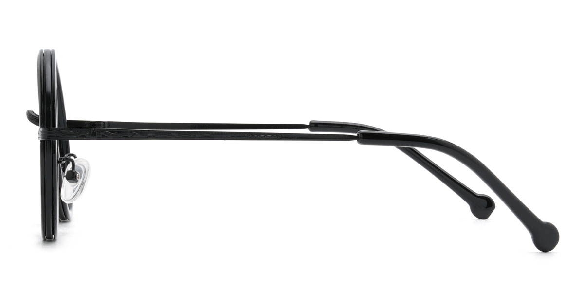 Black Barack Glasses - Round Glasses