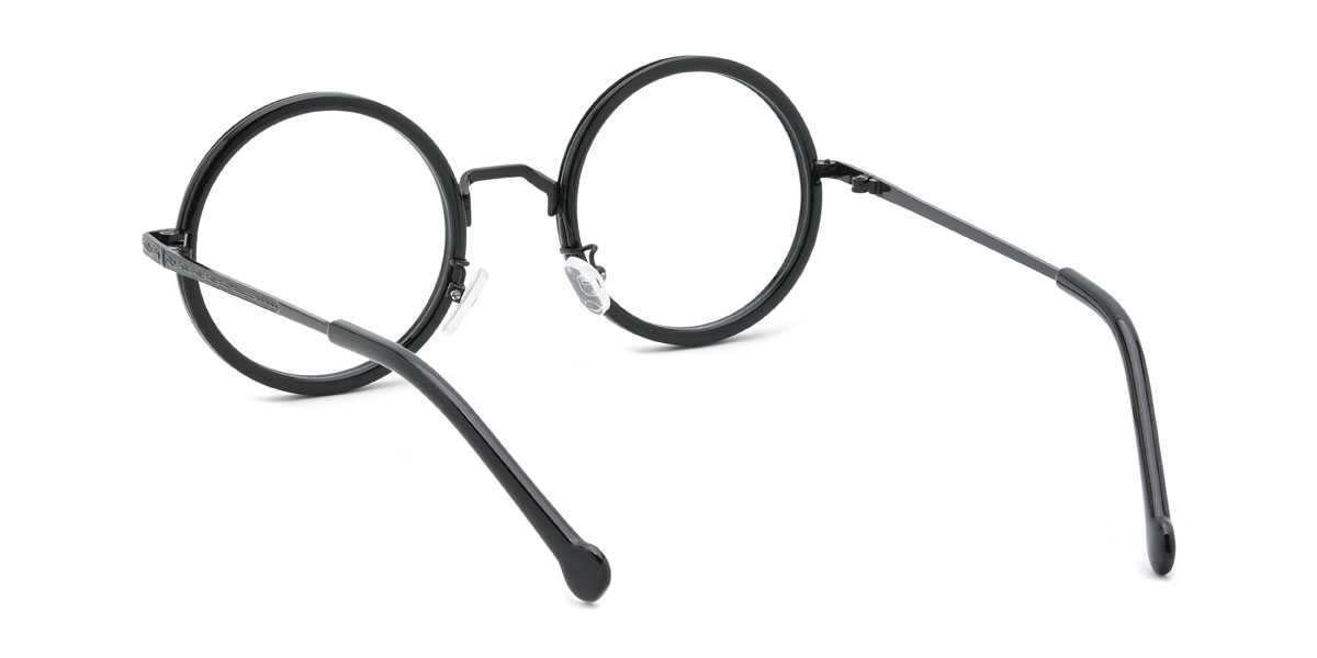 Black Barack Glasses - Round Glasses