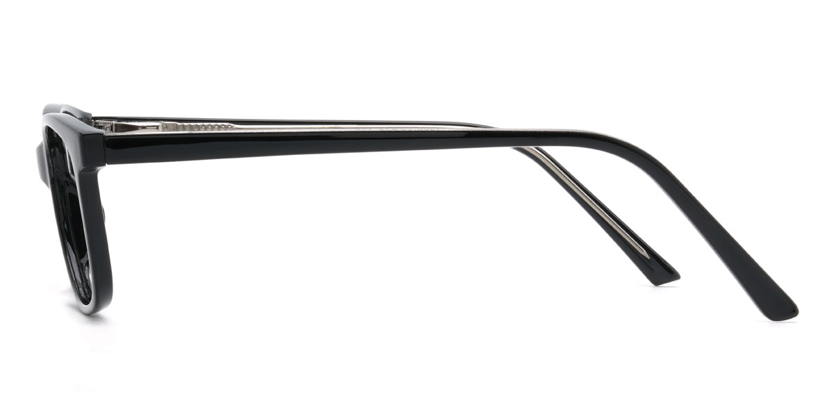 Black Roberts Glasses - Rectangle Glasses