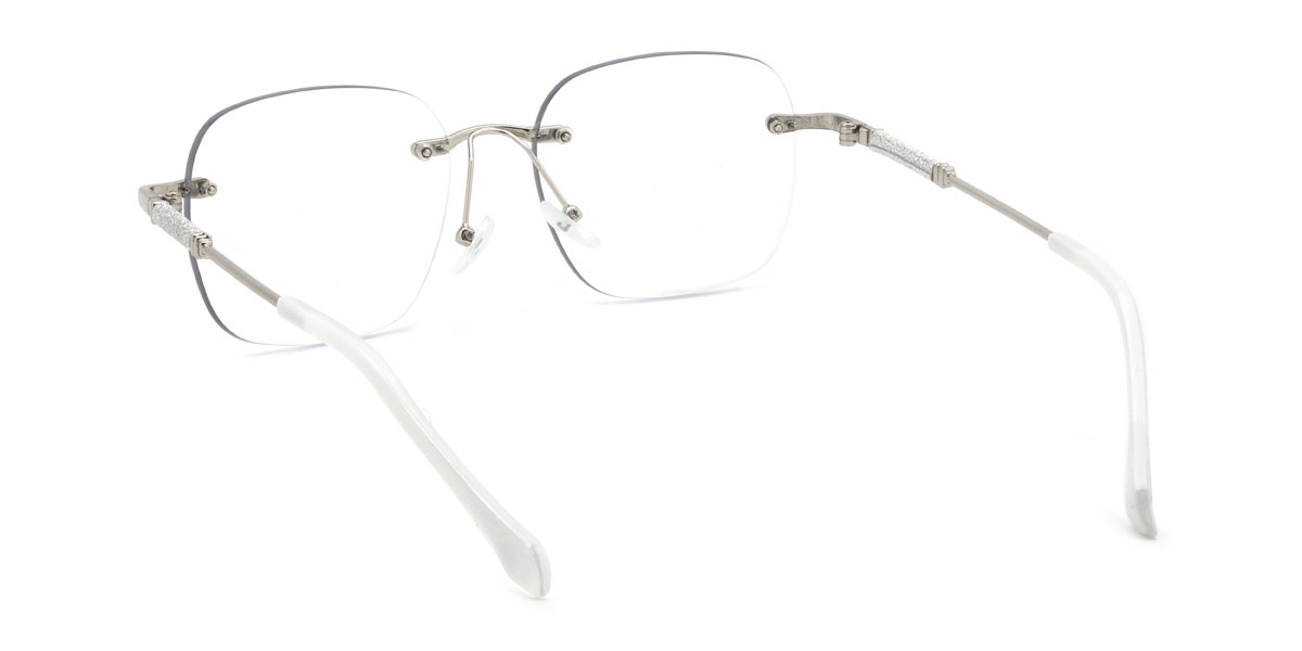 Silver Nafis Glasses - Square Glasses