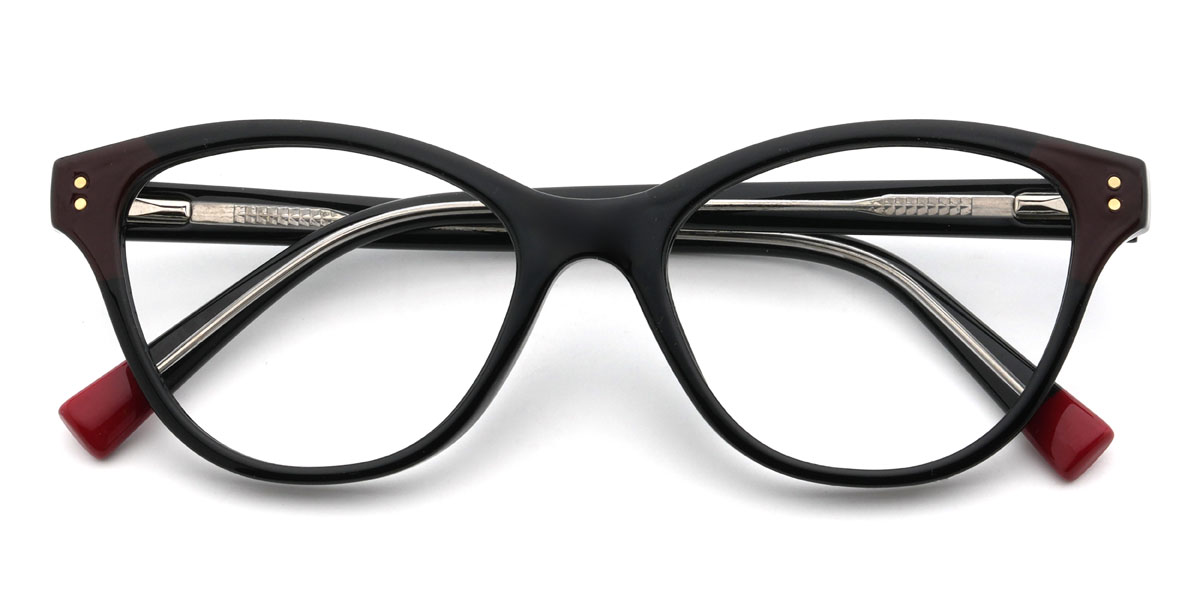 Black Anfernee Glasses - Cat Eye Glasses