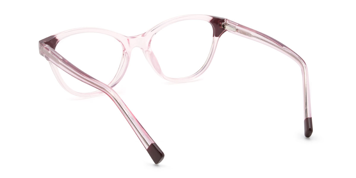 Wine Pink Anfernee Glasses - Cat Eye Glasses
