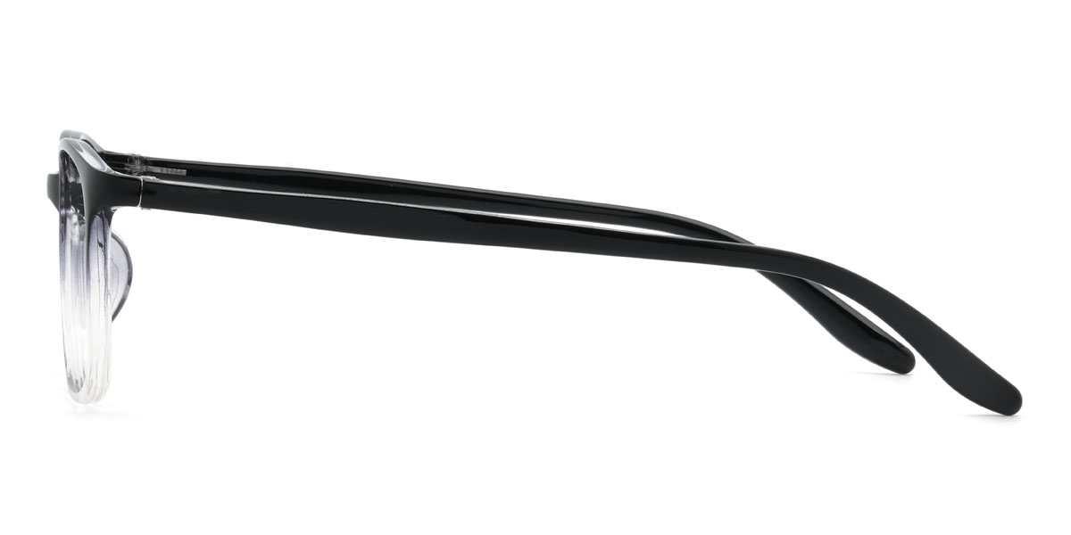 Black Clear Eneko Glasses - Rectangle Glasses