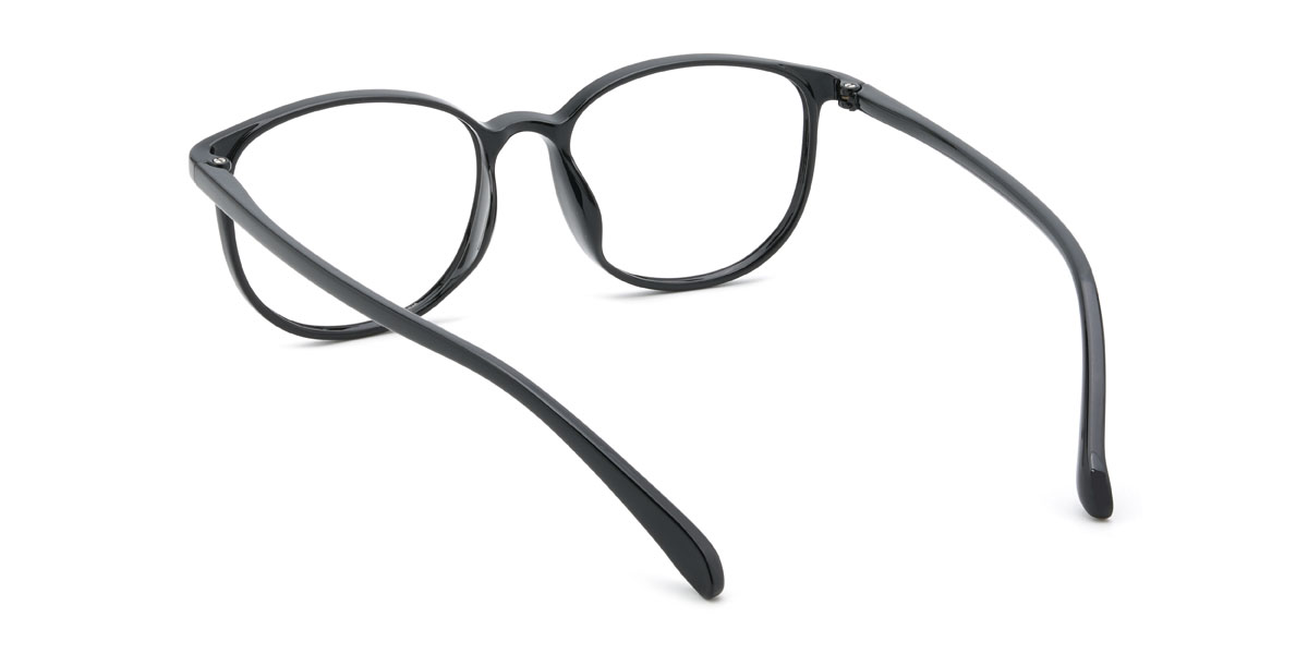 Black Haynes Glasses - Oval Glasses
