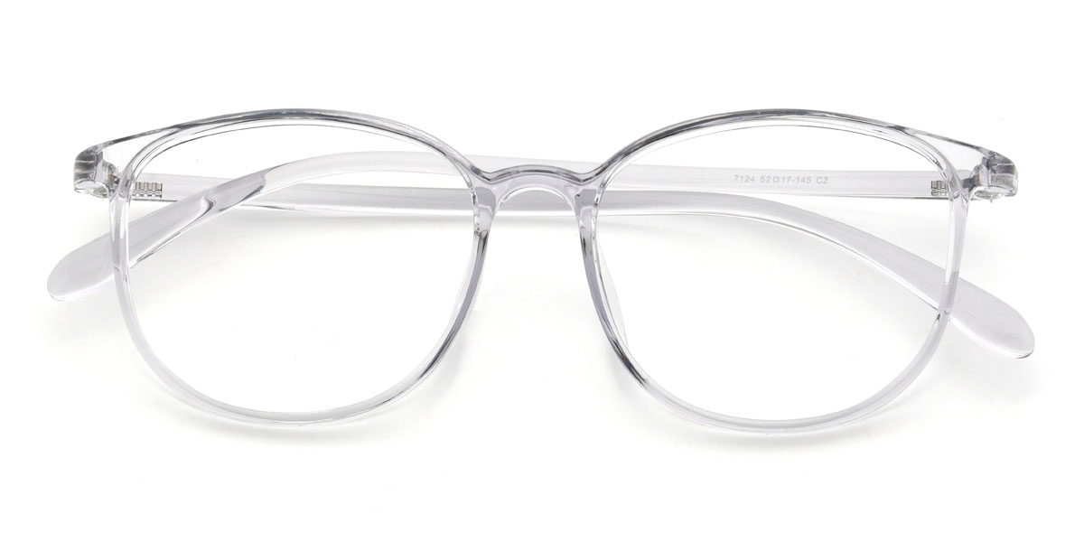 Clear Haynes Glasses - Oval Glasses