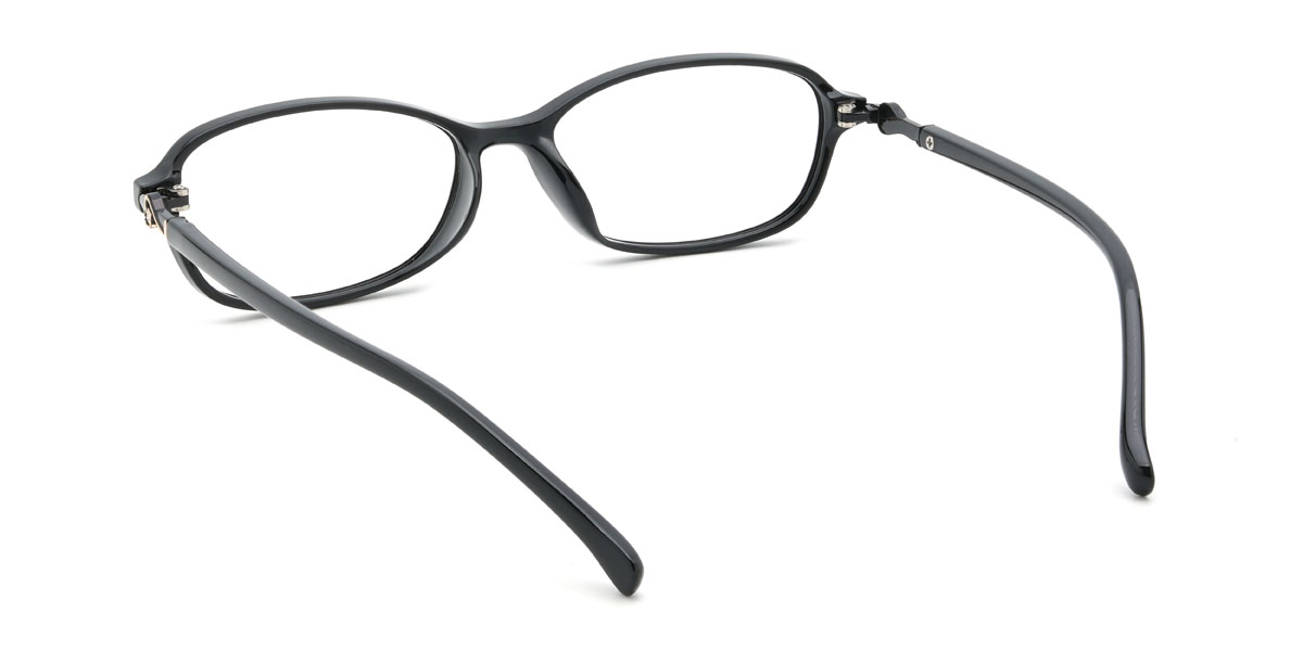 Black Violeta Glasses - Rectangle Glasses