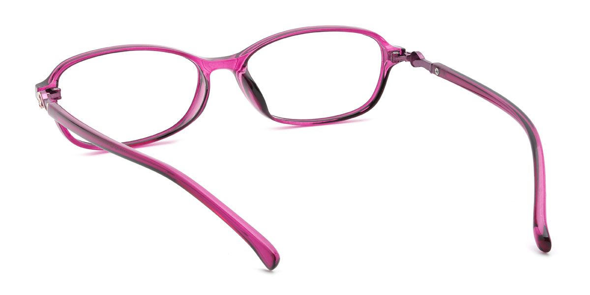 Lila Violeta Brille - Rectangle Glasses