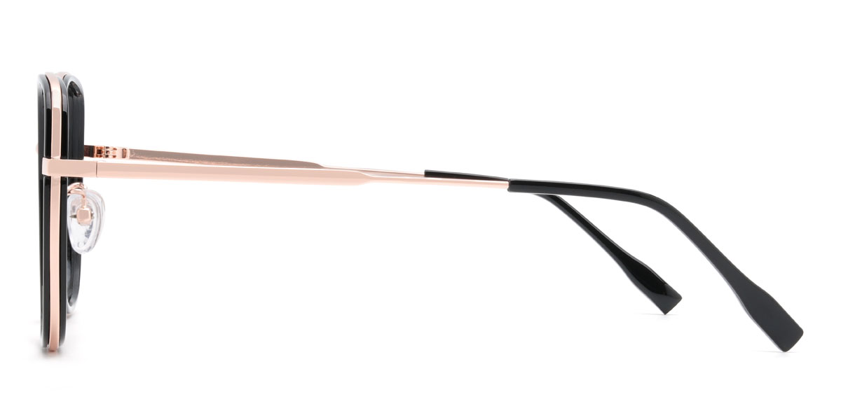 Black Fadhil Glasses - Square Glasses