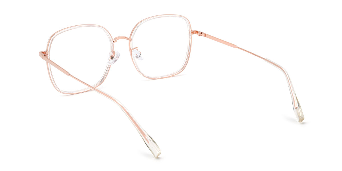 Clear Fadhil Glasses - Square Glasses