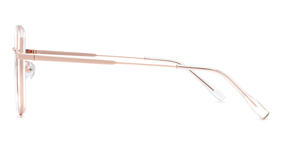 Clear Fadhil Glasses - Square Glasses