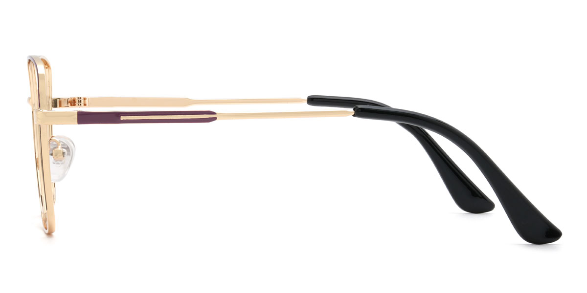 Gold Oonagh Glasses - Rectangle Glasses