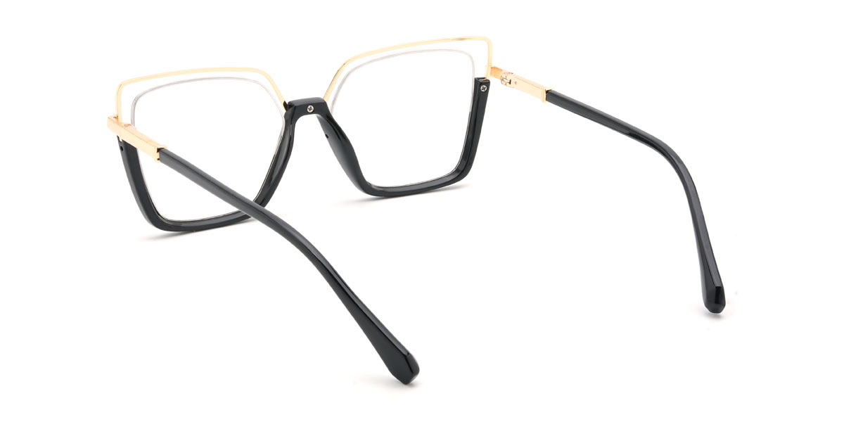Black Ameilia Glasses - Cat Eye Glasses
