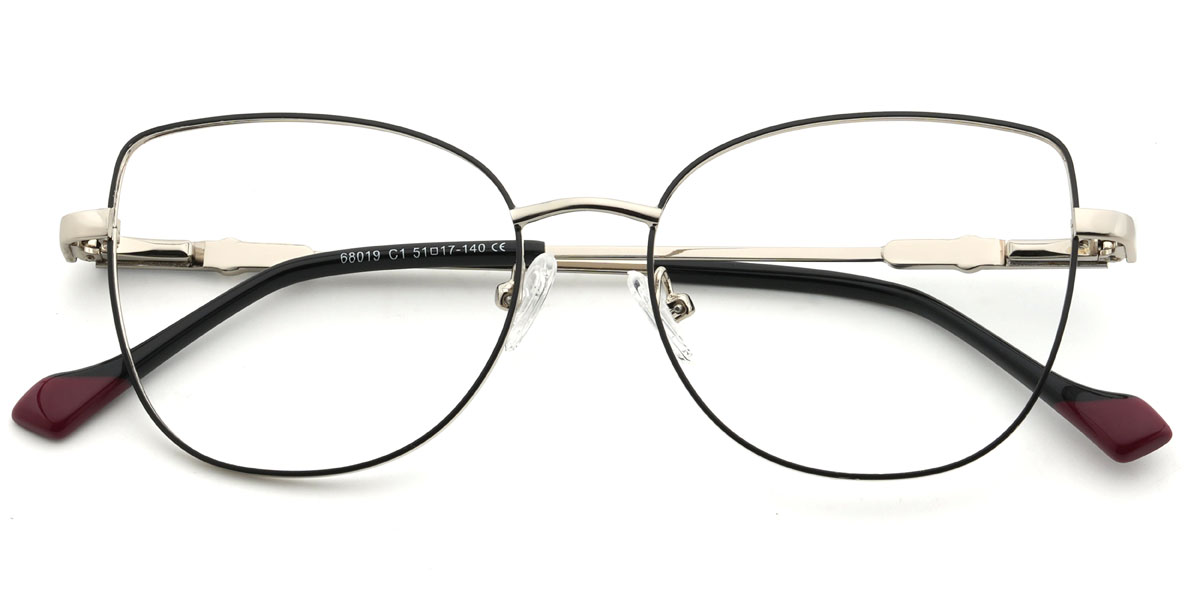 Black Cabella Glasses - Cat Eye Glasses