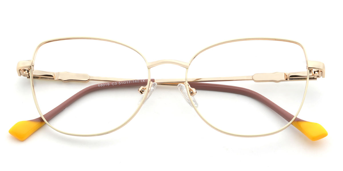 Cream Cabella Glasses - Cat Eye Glasses
