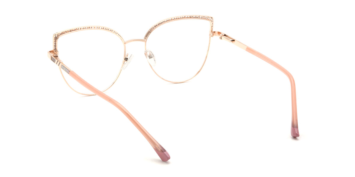 Pink Ellouise Glasses - Cat Eye Glasses