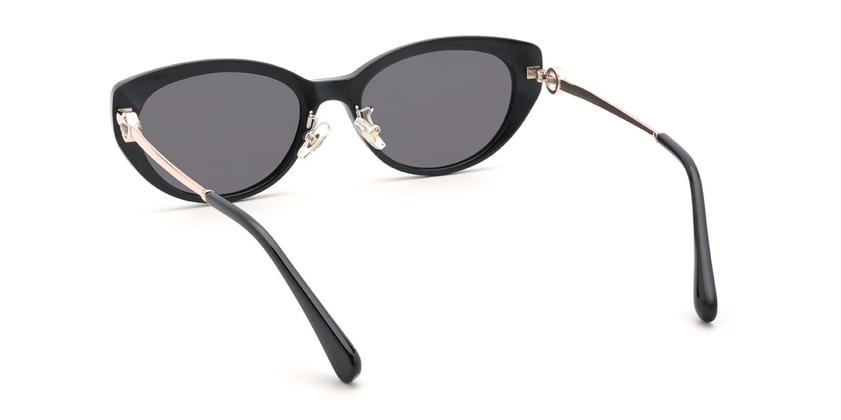 Negro Gris Himani Gafas - Cat Eye Sunglasses