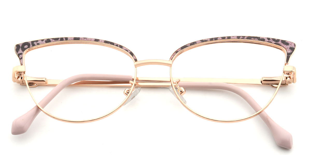 Oro Rosa Carey Jennica Gafas - Cat Eye Glasses