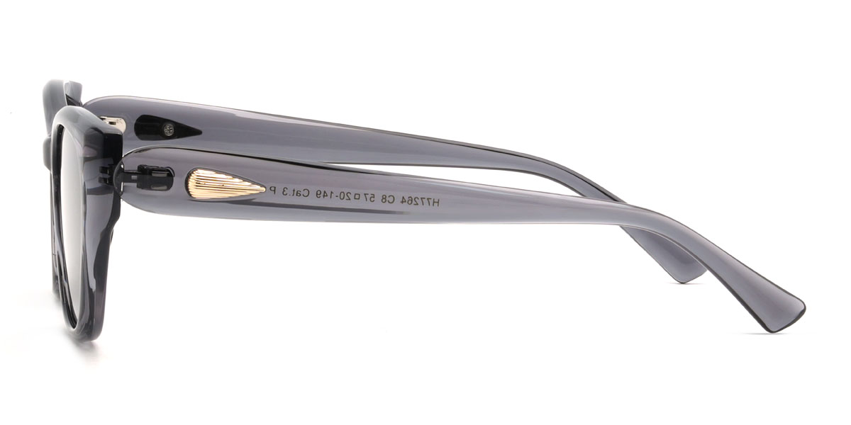 Grey Grey Athanasius Glasses - Rectangle Sunglasses