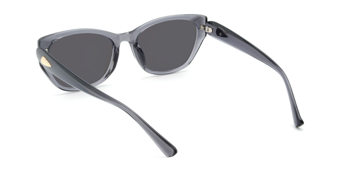 Grey Grey Athanasius Glasses - Rectangle Sunglasses