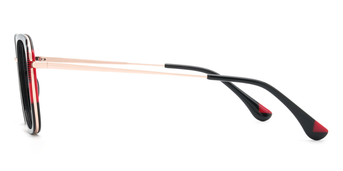 Black Emmeri Glasses - Square Glasses