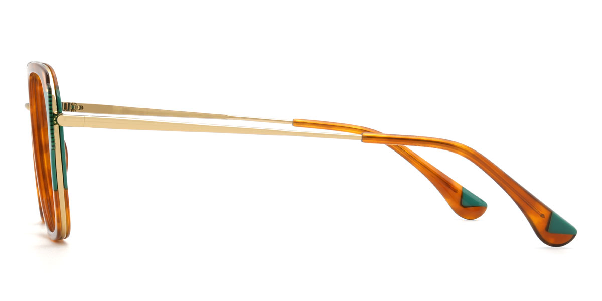 Brown Tortoiseshell Emmeri Glasses - Square Glasses