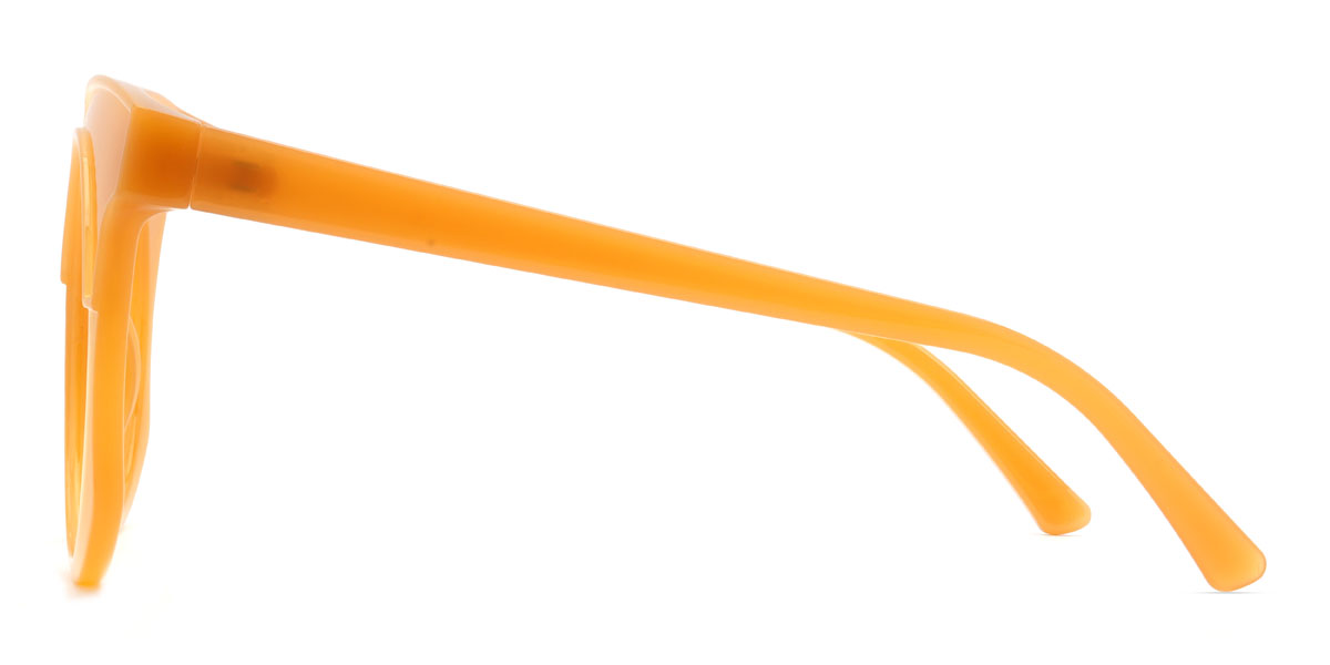 Orange Lucrecia Glasses - Round Glasses