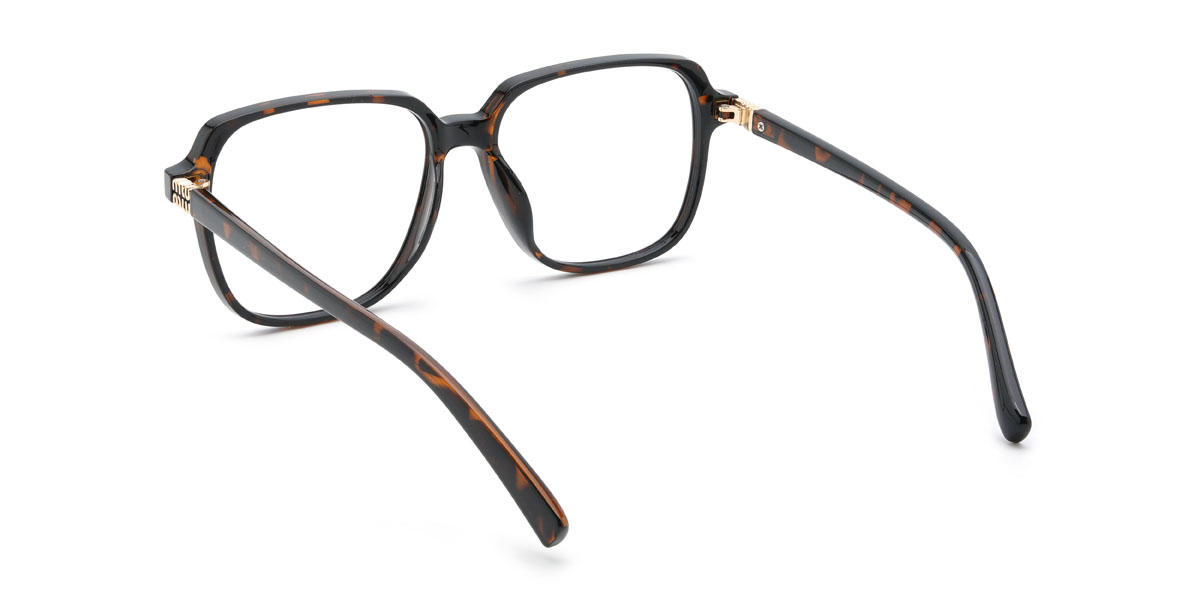 Tortoiseshell Petey Glasses - Square Glasses