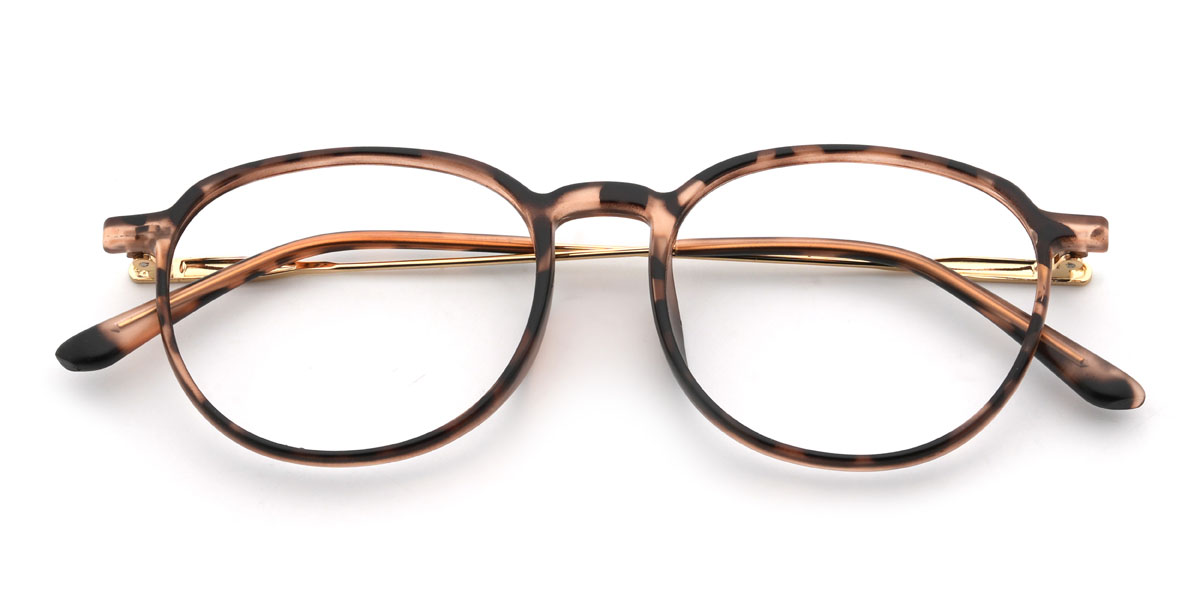 Ivory Tortoiseshell Medeea Glasses - Oval Glasses