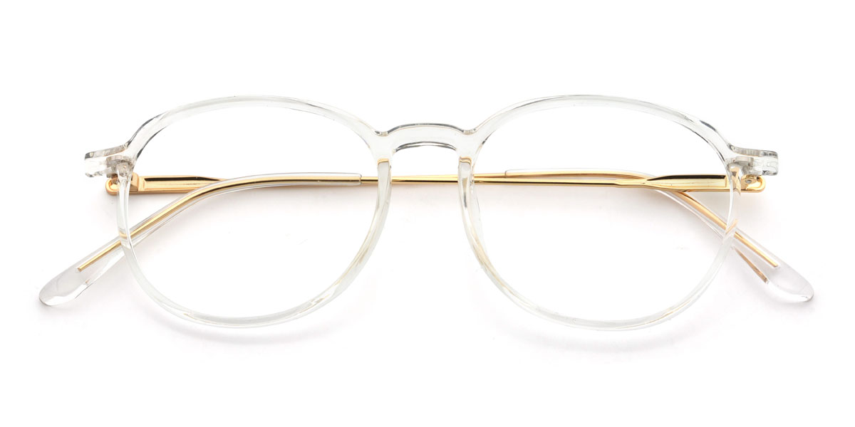 Clear Medeea Glasses - Oval Glasses