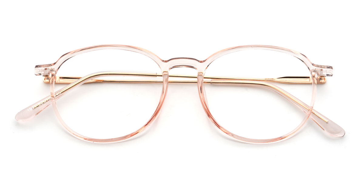 Light Pink Medeea Glasses - Oval Glasses