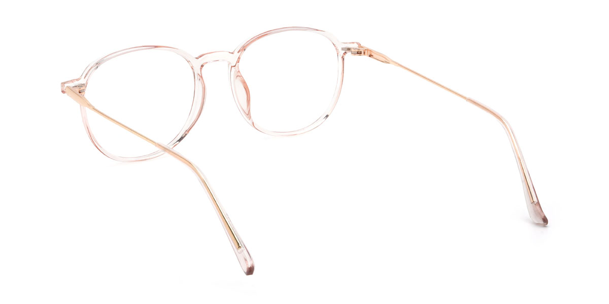 Light Pink Medeea Glasses - Oval Glasses