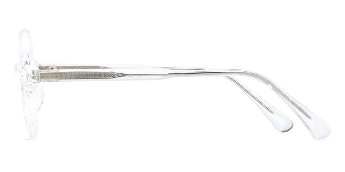 Clear Norberto Glasses - Oval Glasses