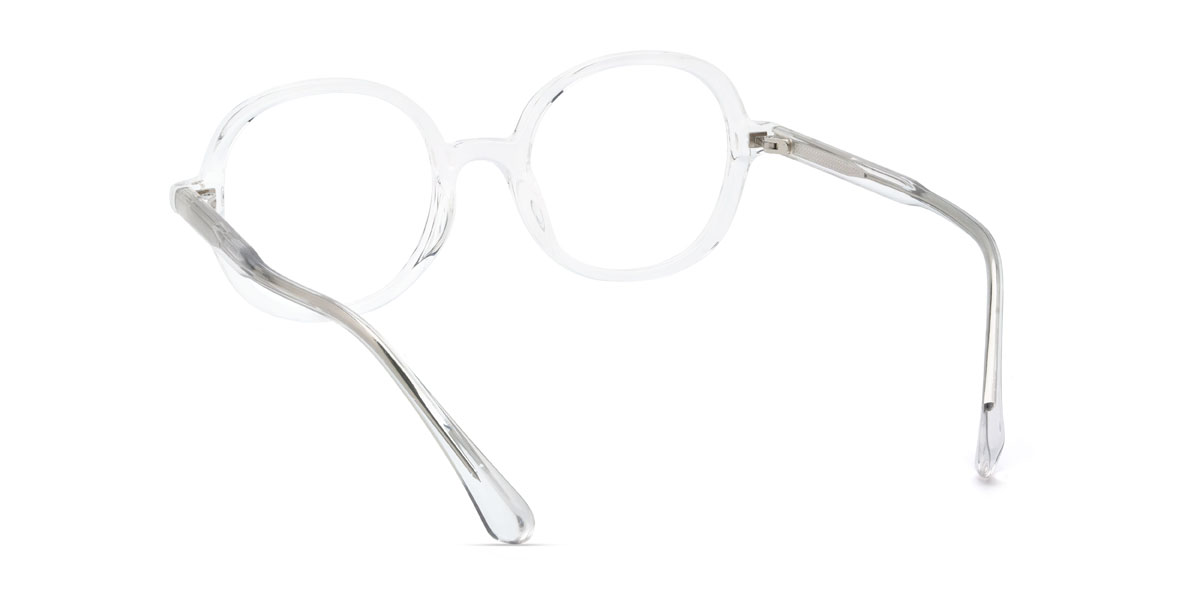 Clear Norberto Glasses - Oval Glasses