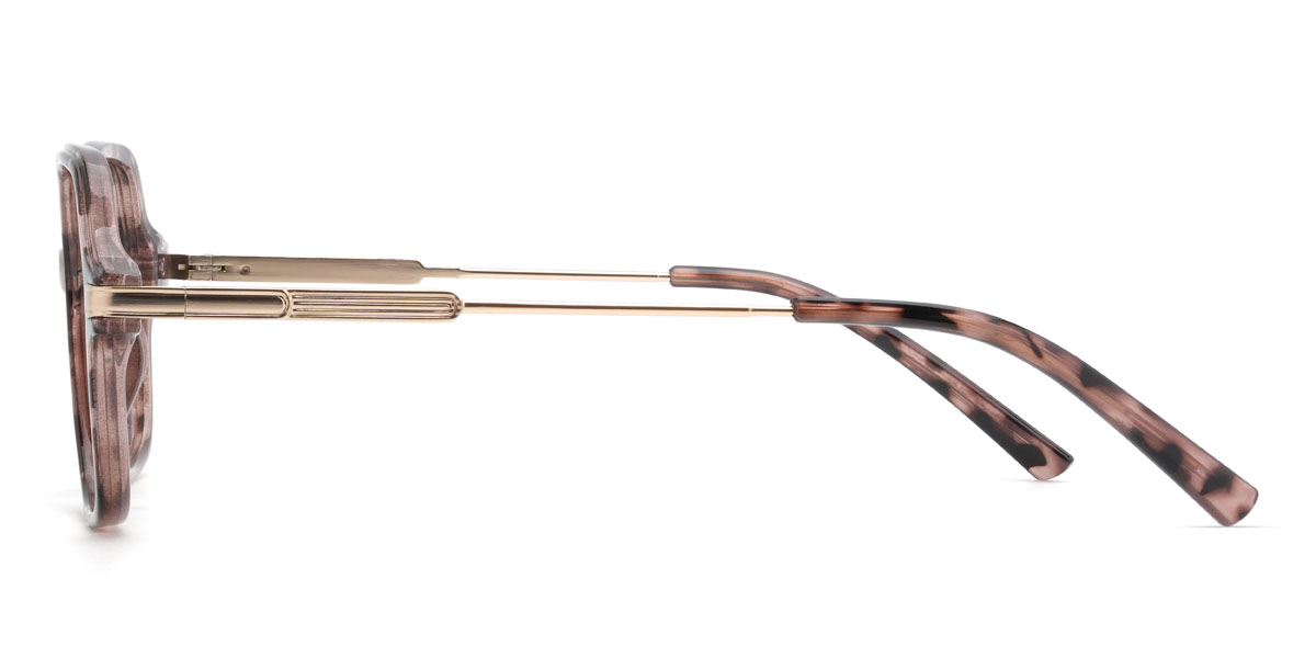 Ivory Tortoiseshell Sharifa Glasses - Rectangle Glasses