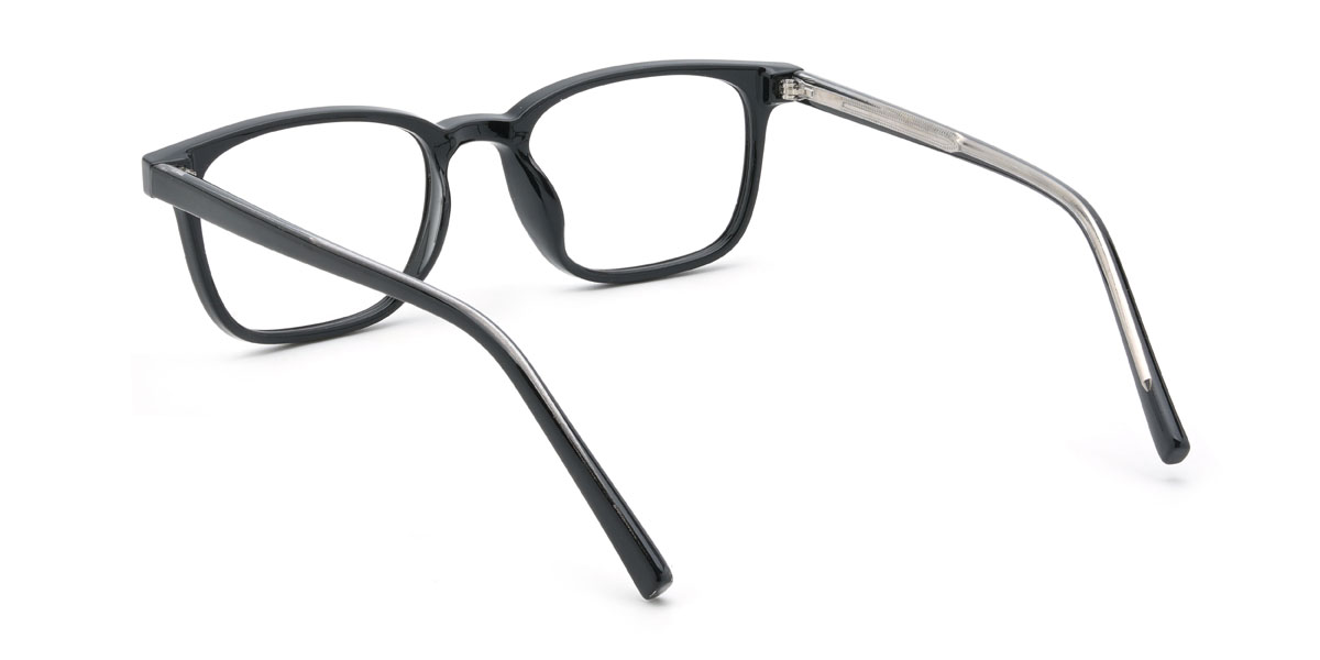 Black Patterson Glasses - Rectangle Glasses