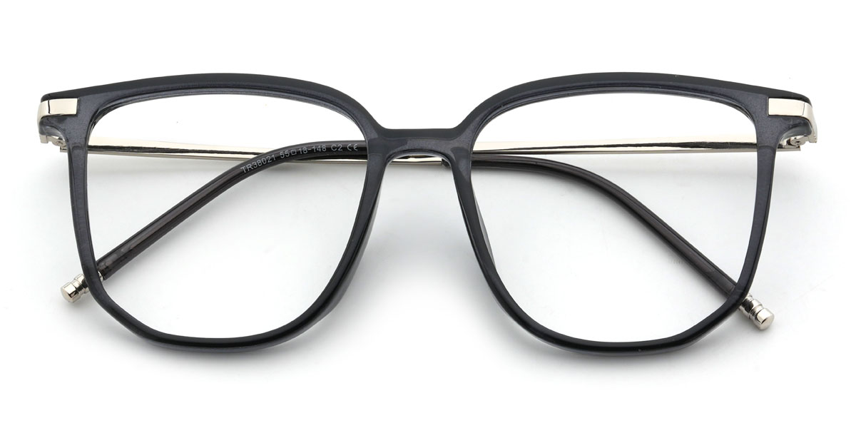 Grey Martel Glasses - Square Glasses